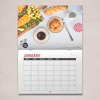 Saddle-stitched Hanging Wall Calendars