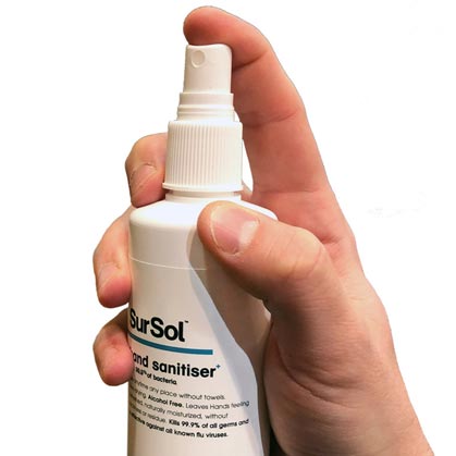 Alcohol Free Hand Sanitiser