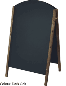 Barista Curve Chalk A Board