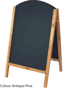 Bistro Curve Chalk A Board