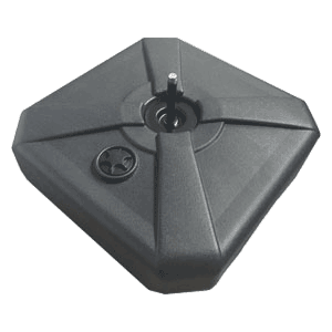 Square moulded base